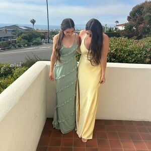 Azazie Bridesmaid Dress - Harlow Matcha Green